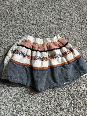 Zara Kids Floral Skirt.